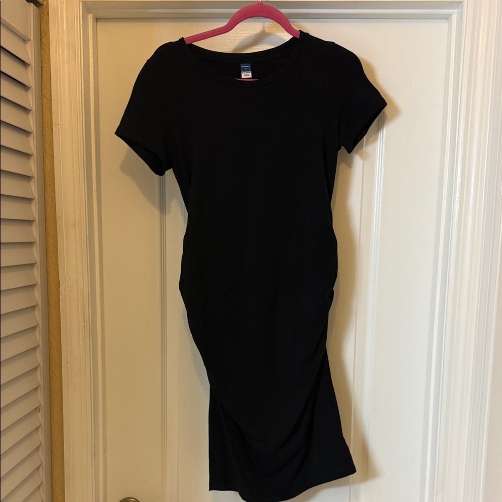Old Navy Black Maternity Dress